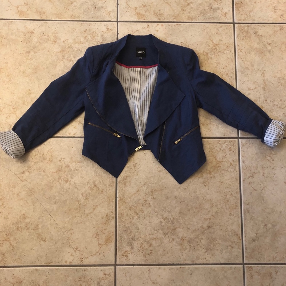 Blue jacket